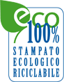 Stampato ecologico riciclabile