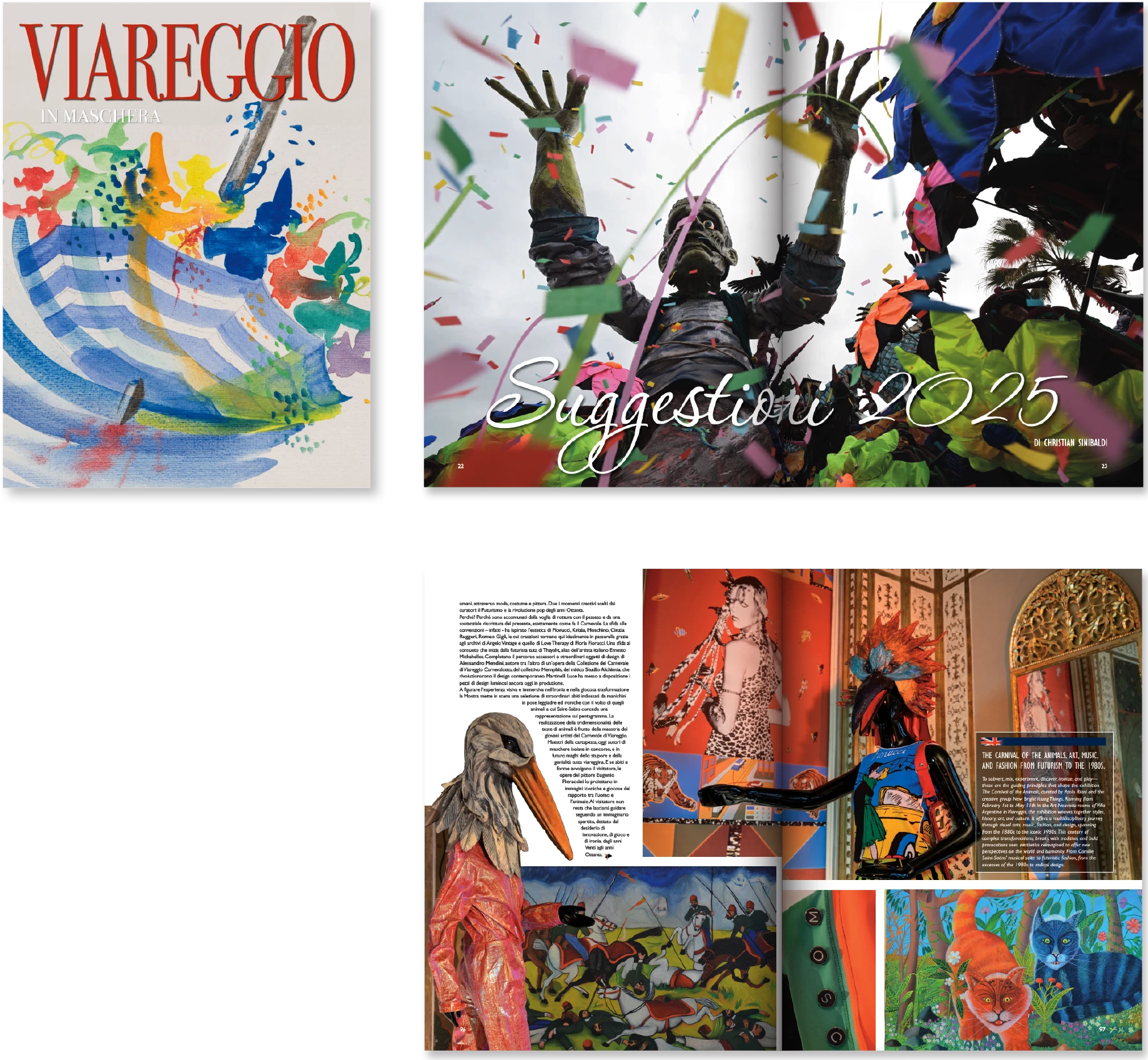 FONDAZIONE CARNEVALE DI VIAREGGIO - Volume Viareggio in maschera 2025