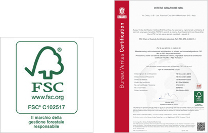 Tipografia certificata FSC