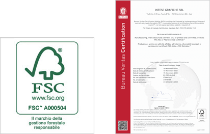Tipografia certificata FSC